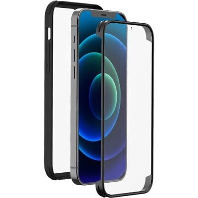 BigBen iPhone 13 Kotelo - 360° Täydellinen Suoja, Musta & Läpinäkyvä BigBen iPhone 13 Kotelo - 360° Täydellinen Suoja, Musta & Läpinäkyvä