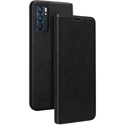 Bigben Black Oppo Reno 6 Phone Case with Card Holder & Stand Bigben Black Oppo Reno 6 Phone Case with Card Holder & Stand