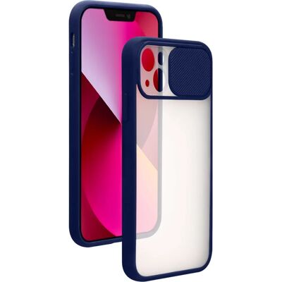 Bigben Connected iPhone 13 Sininen suojaava kotelo, jossa liukukansi Bigben Connected iPhone 13 Sininen suojaava kotelo, jossa liukukansi