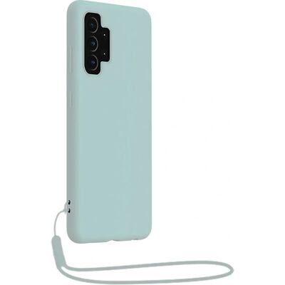 Housse en silicone BigBen pour Galaxy A32 5G avec dragonne bleue - Publicité Housse en silicone BigBen pour Galaxy A32 5G avec dragonne bleue - Publicité