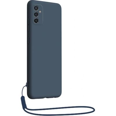 Coque en silicone Bigben Connected Galaxy M52 5G - Bleu Coque en silicone Bigben Connected Galaxy M52 5G - Bleu
