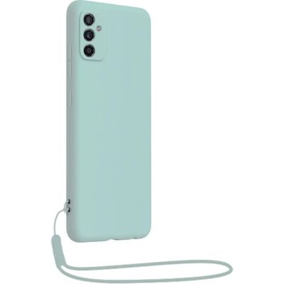 Coque en silicone Bigben pour Galaxy M52 5G Bleu Coque en silicone Bigben pour Galaxy M52 5G Bleu
