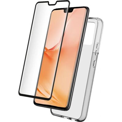 BigBen Connected Vivo V23 5G Transparent Phone Case & Screen Protector BigBen Connected Vivo V23 5G Transparent Phone Case & Screen Protector