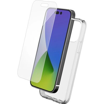 Bigben Connected iPhone 14 Pro Transparent 2-i-1-Case Bigben Connected iPhone 14 Pro Transparent 2-i-1-Case
