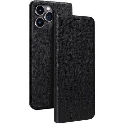 Étui Folio Noir pour iPhone 14 Pro Bigben Connected - Publicité Étui Folio Noir pour iPhone 14 Pro Bigben Connected - Publicité