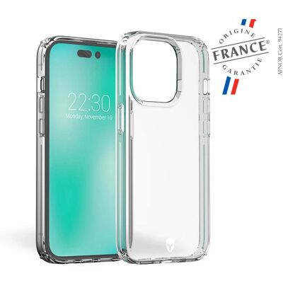 Force Case iPhone 14 Pro Transparent Hülle - Frankreich Force Case iPhone 14 Pro Transparent Hülle - Frankreich
