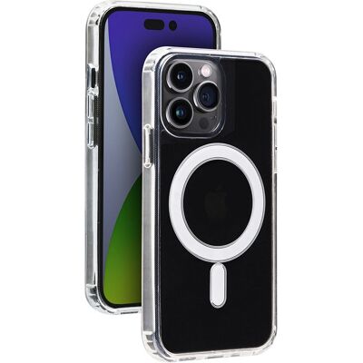 Bigben iPhone 14 Pro Hybrid MagSafe - Läpinäkyvä puhelimen suojus Bigben iPhone 14 Pro Hybrid MagSafe - Läpinäkyvä puhelimen suojus