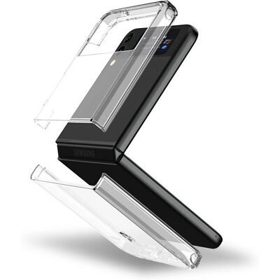 FORCE CASE FCDUOGZFLIP4T - Coque Transparente Antichoc pour Z Flip 4 - Publicité FORCE CASE FCDUOGZFLIP4T - Coque Transparente Antichoc pour Z Flip 4 - Publicité