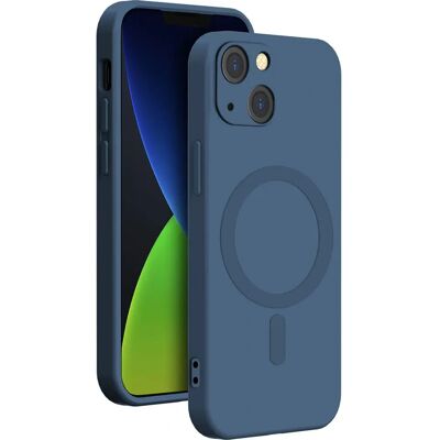 Bigben Connected Silikonhülle für iPhone 14 Plus - Blau - Handyhülle Bigben Connected Silikonhülle für iPhone 14 Plus - Blau - Handyhülle