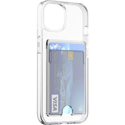 Bigben Connected iPhone 14 Hybrid Case with Card Holder - Phone Case Bigben Connected iPhone 14 Hybrid Case with Card Holder - Phone Case