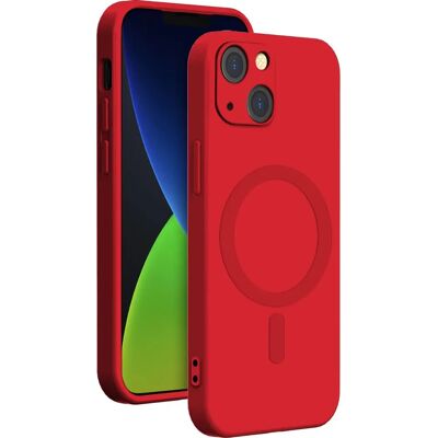 Bigben Connected iPhone 14 Plus Silicone Case Red - Smartphone Case Bigben Connected iPhone 14 Plus Silicone Case Red - Smartphone Case