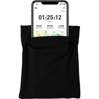 Bigben Schwarzes Sportarmband für Smartphones - Sportzubehör Bigben Schwarzes Sportarmband für Smartphones - Sportzubehör