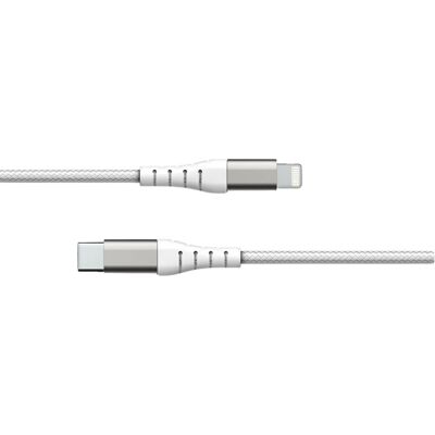 Bigben Verstärktes Lightning-Kabel - 1,2m Weiß - Produkttyp Bigben Verstärktes Lightning-Kabel - 1,2m Weiß - Produkttyp