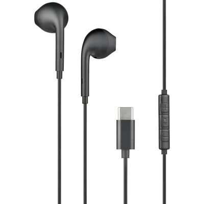 BigBen USB-C Freisprecheinrichtung 1.2m - SCHWARZ BigBen USB-C Freisprecheinrichtung 1.2m - SCHWARZ