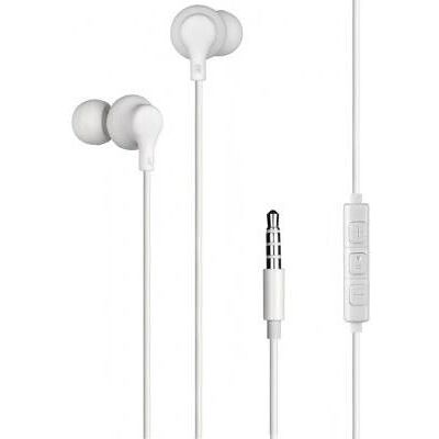 Écouteurs intra-auriculaires filaires BigBen Connectés - Blanc - Publicité Écouteurs intra-auriculaires filaires BigBen Connectés - Blanc - Publicité