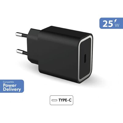 Force Power 25W USB C Ladegerät - Schnelles Laden für iOS & Android Force Power 25W USB C Ladegerät - Schnelles Laden für iOS & Android