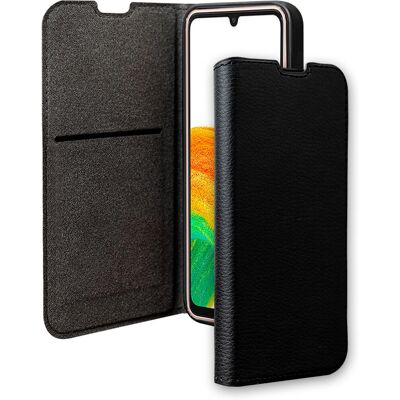 Bigben Musta Folio-lompakko Galaxy A34 5G - Puhelimen Kuori Bigben Musta Folio-lompakko Galaxy A34 5G - Puhelimen Kuori