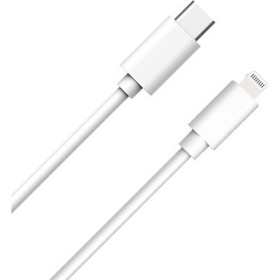 WOW Technologie WOWCBLMFIC1MW Câble Lightning - USB 3.2 Gen 1 - Blanc - Publicité WOW Technologie WOWCBLMFIC1MW Câble Lightning - USB 3.2 Gen 1 - Blanc - Publicité