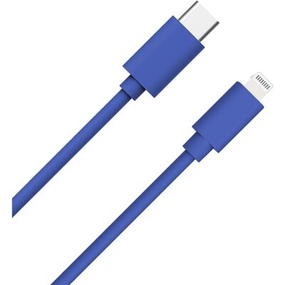 WOW Technologie WOWCBLMFIC1MBL Câble Lightning - Câble USB - Publicité WOW Technologie WOWCBLMFIC1MBL Câble Lightning - Câble USB - Publicité