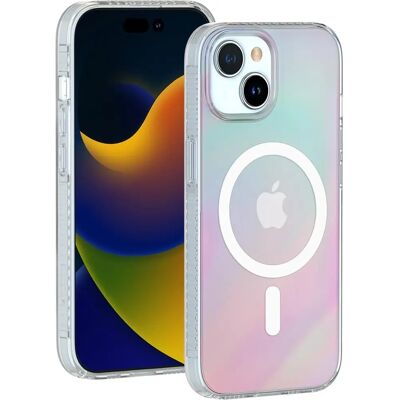 BigBen Connected Hybrid MagSafe Case - Multicolor - iPhone 15 Plus BigBen Connected Hybrid MagSafe Case - Multicolor - iPhone 15 Plus
