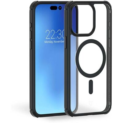 Force Case AIR FROST MagSafe Reinforced iPhone 15 Pro Black - Phone Case Force Case AIR FROST MagSafe Reinforced iPhone 15 Pro Black - Phone Case