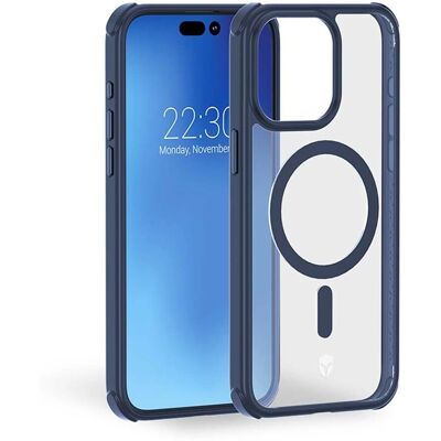 Force Case AIR FROST MagSafe iPhone 15 Pro Blue - Drop-proof 3m Force Case AIR FROST MagSafe iPhone 15 Pro Blue - Drop-proof 3m