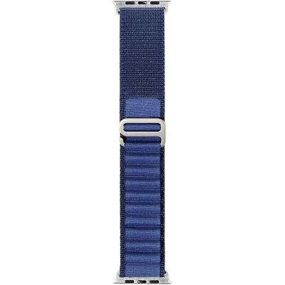 Bracelet Alpine Loop Bigben pour Apple Watch 38-41mm Bleu - Publicité Bracelet Alpine Loop Bigben pour Apple Watch 38-41mm Bleu - Publicité