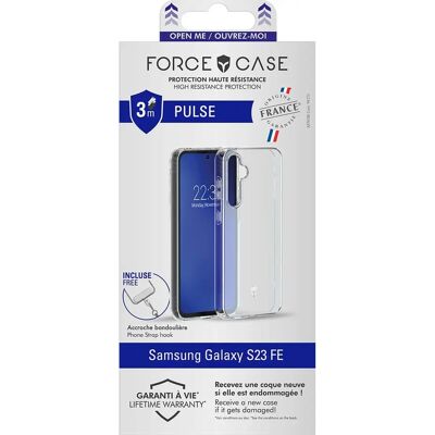 Force Case Galaxy S23 FE PULSE Transparent - Stoßfeste Handyhülle Force Case Galaxy S23 FE PULSE Transparent - Stoßfeste Handyhülle