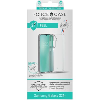 Force Case Galaxy S24 Plus Transparent Stoßfeste Hülle Force Case Galaxy S24 Plus Transparent Stoßfeste Hülle