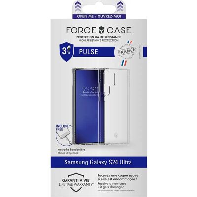 Force Case PULSE Hülle für Galaxy S24 Ultra Transparent Force Case PULSE Hülle für Galaxy S24 Ultra Transparent