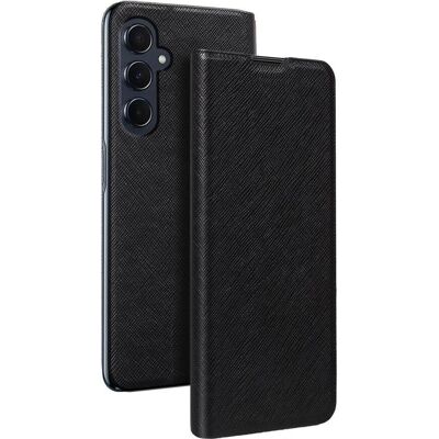 Bigben Galaxy A55 Musta Folio Stand Kotelo korttipaikalla Bigben Galaxy A55 Musta Folio Stand Kotelo korttipaikalla