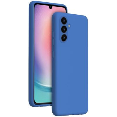 Bigben Galaxy A25 Blue Soft Touch Phone Case Bigben Galaxy A25 Blue Soft Touch Phone Case