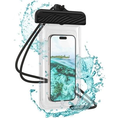 Pochette étanche pour smartphone Force Case - IPX8, Transparent - Publicité Pochette étanche pour smartphone Force Case - IPX8, Transparent - Publicité