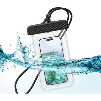 Force Case Wasserdichte Smartphone-Tasche - Schwimmend, IPX8, Transparent Force Case Wasserdichte Smartphone-Tasche - Schwimmend, IPX8, Transparent