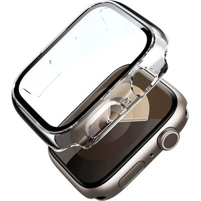 Force Case Apple Watch 5/6/SE 40mm - Transparent renforcée - Publicité Force Case Apple Watch 5/6/SE 40mm - Transparent renforcée - Publicité