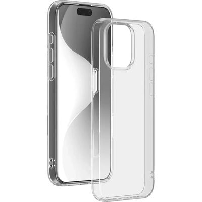 Bigben iPhone 16 Pro Max Transparent Flexible SiliSoft Case Bigben iPhone 16 Pro Max Transparent Flexible SiliSoft Case