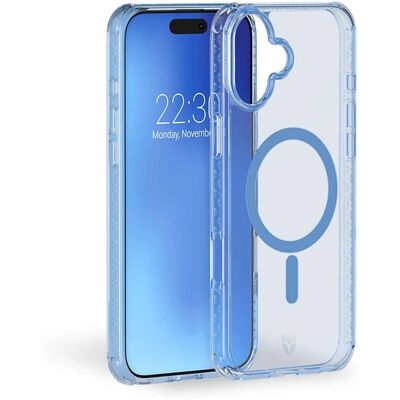 Force Case iPhone 16 Blau - Stoßfester MagSafe Hülle Force Case iPhone 16 Blau - Stoßfester MagSafe Hülle