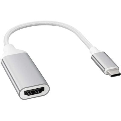 Force Power USB-C auf HDMI Hochgeschwindigkeits verstärkter Adapter - Adapter Typ Force Power USB-C auf HDMI Hochgeschwindigkeits verstärkter Adapter - Adapter Typ