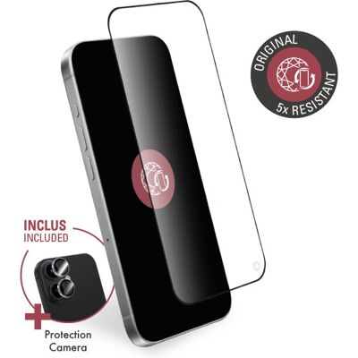 Protection d'écran Transparente Force Glass IP16 Plus - Protecteur d'écran pour Smartphone - Publicité Protection d'écran Transparente Force Glass IP16 Plus - Protecteur d'écran pour Smartphone - Publicité