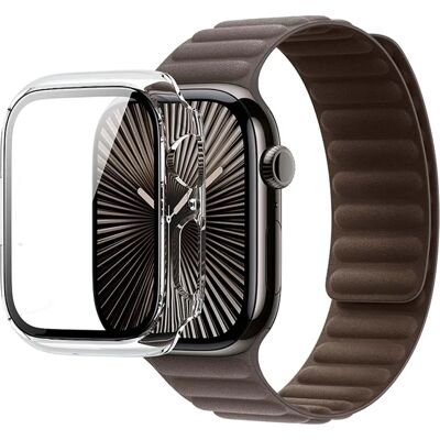 Coque Force pour Apple Watch 10 46mm - Transparente et renforcée - Publicité Coque Force pour Apple Watch 10 46mm - Transparente et renforcée - Publicité