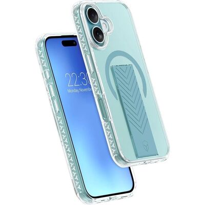 Coque ForceCase Air Grip pour iPhone 16 - Écologique, Transparent, MagSafe - Publicité Coque ForceCase Air Grip pour iPhone 16 - Écologique, Transparent, MagSafe - Publicité