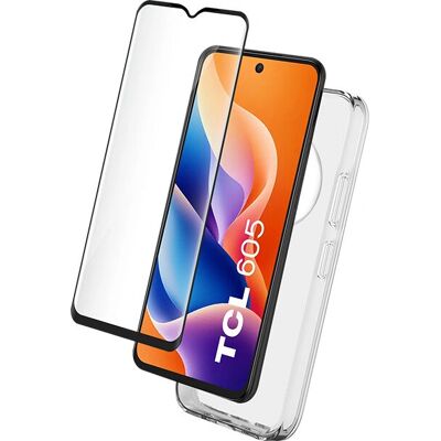 Bigben - TCL 605 5G - Clear - 2-in-1 - screen protector Bigben - TCL 605 5G - Clear - 2-in-1 - screen protector