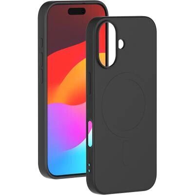 Bigben - iPhone 17 - Black - Silicone - Phone Case Bigben - iPhone 17 - Black - Silicone - Phone Case