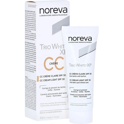 Noreva Noreva Trio White XP Light SPF 30 CC Creme - Für einen gleichmäßigen Hautton Noreva Noreva Trio White XP Light SPF 30 CC Creme - Für einen gleichmäßigen Hautton