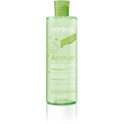 Noreva Actipur Micellar Water 400ml - Nettoyant Visage - Publicité Noreva Actipur Micellar Water 400ml - Nettoyant Visage - Publicité