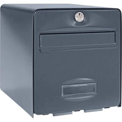 Burg-Wachter Balthazar Buzón Antracita Acero Galvanizado - 36,5x28x31cm Burg-Wachter Balthazar Buzón Antracita Acero Galvanizado - 36,5x28x31cm
