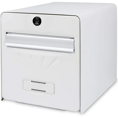 Boîte aux Lettres en Acier Inoxydable Blanc Burg-Wachter - Boîte aux Lettres - Publicité Boîte aux Lettres en Acier Inoxydable Blanc Burg-Wachter - Boîte aux Lettres - Publicité