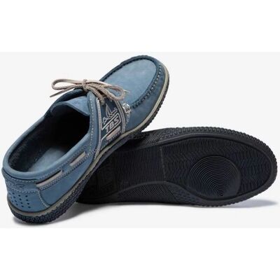 TBS GLOBEK Niebieski - Morskie Buty Casual TBS GLOBEK Niebieski - Morskie Buty Casual