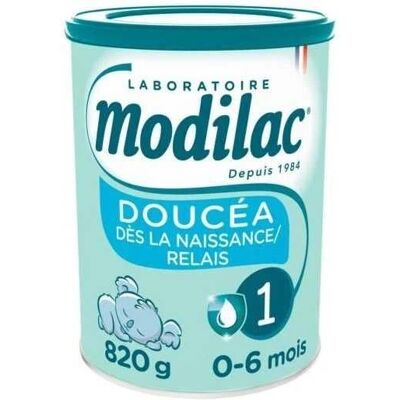 Modilac Doucéa 1 - 820g - Publicité Modilac Doucéa 1 - 820g - Publicité