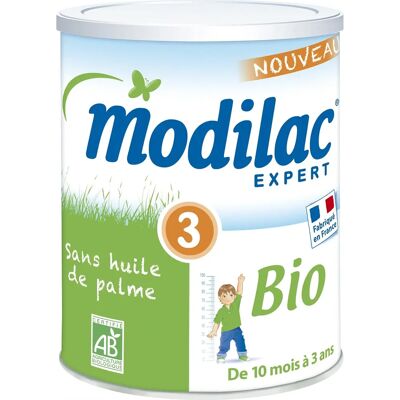 Modilac Bio 3ème Année Lait pour Bébé - Bio, 800g - Publicité Modilac Bio 3ème Année Lait pour Bébé - Bio, 800g - Publicité